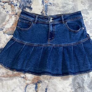 Jean skirt